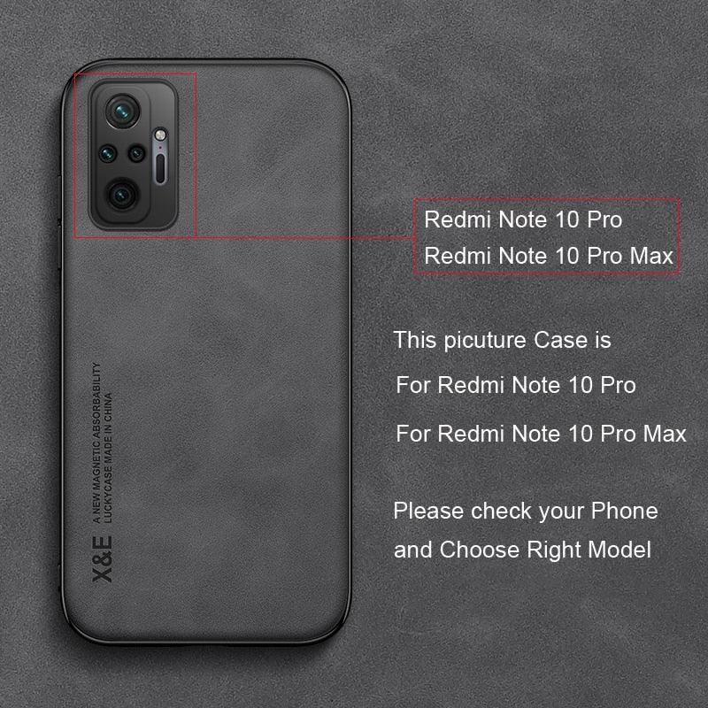 Premium Magnetic Leather Case for Xiaomi Redmi Note Series - Ultra Thin & Protective - Korvel