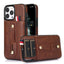Coque de téléphone en cuir PU premium pour iPhone 14/13/12/11 Series