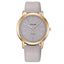 Montre à Quartz Élégante pour Femme avec Bracelet en Cuir de Luxe