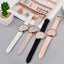 Montre à Quartz Élégante pour Femme avec Bracelet en Cuir de Luxe