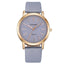 Montre à Quartz Élégante pour Femme avec Bracelet en Cuir de Luxe
