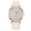 Montre à Quartz Élégante pour Femme avec Bracelet en Cuir de Luxe