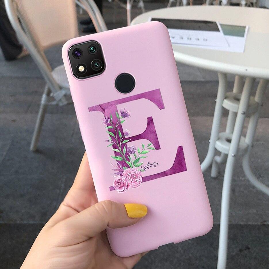 Luxury Alphabet Case for Xiaomi Redmi 9C - Shockproof & Stylish