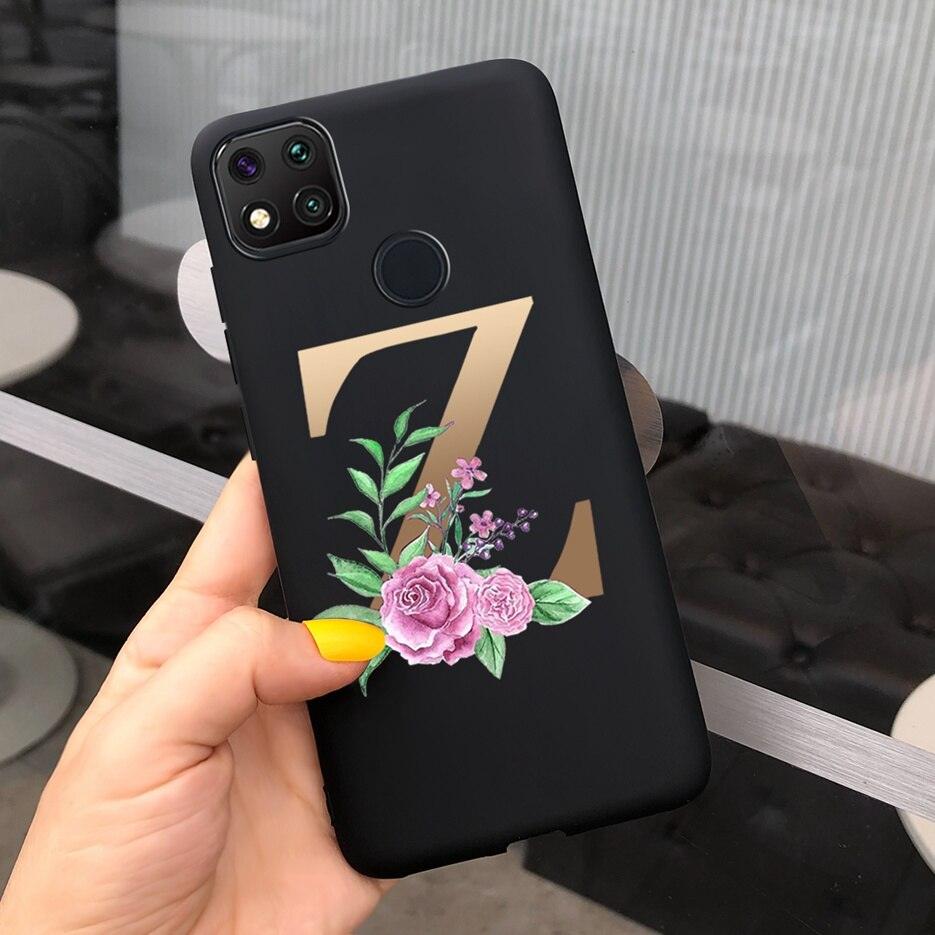 Luxury Alphabet Case for Xiaomi Redmi 9C - Shockproof & Stylish