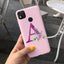 Luxury Alphabet Case for Xiaomi Redmi 9C - Shockproof & Stylish