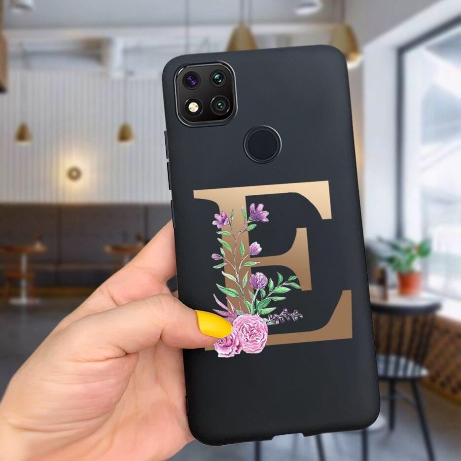 Luxury Alphabet Case for Xiaomi Redmi 9C - Shockproof & Stylish
