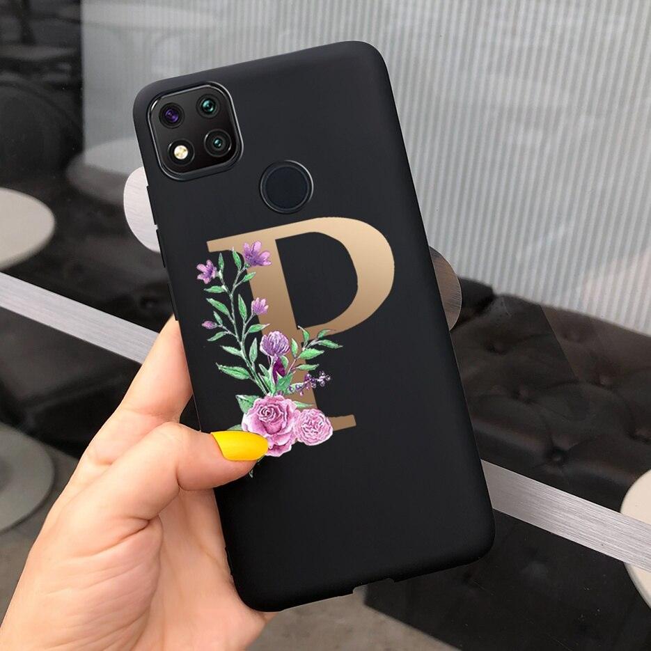 Luxury Alphabet Case for Xiaomi Redmi 9C - Shockproof & Stylish