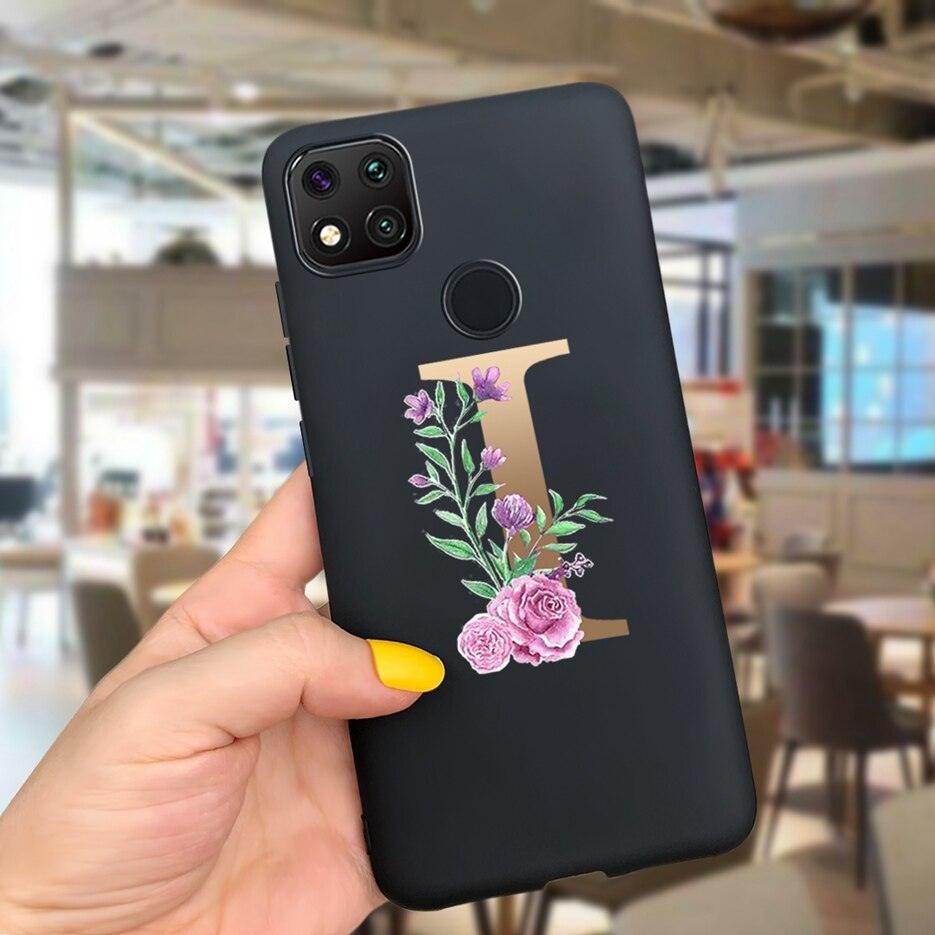 Luxury Alphabet Case for Xiaomi Redmi 9C - Shockproof & Stylish
