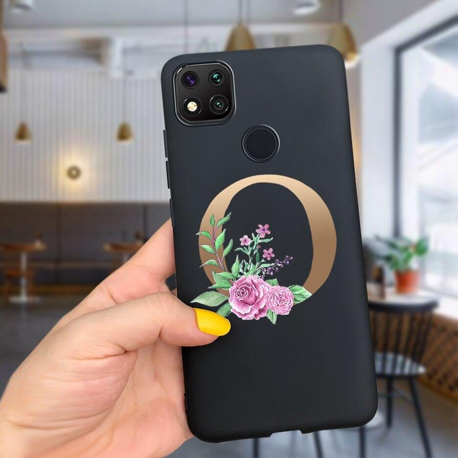Luxury Alphabet Case for Xiaomi Redmi 9C - Shockproof & Stylish