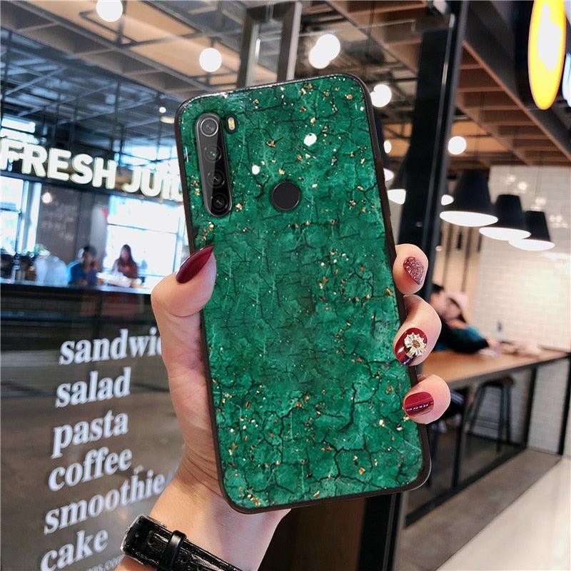 Elegant Marble Gold Foil Phone Case for Xiaomi Redmi Series - Premium Protection & Style - Korvel