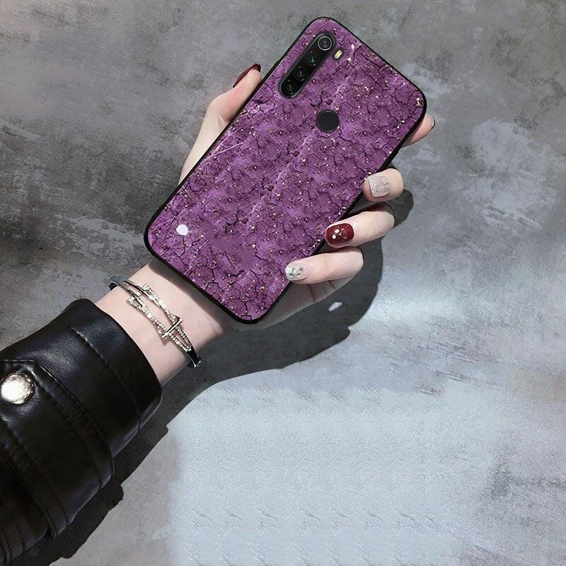 Elegant Marble Gold Foil Phone Case for Xiaomi Redmi Series - Premium Protection & Style - Korvel