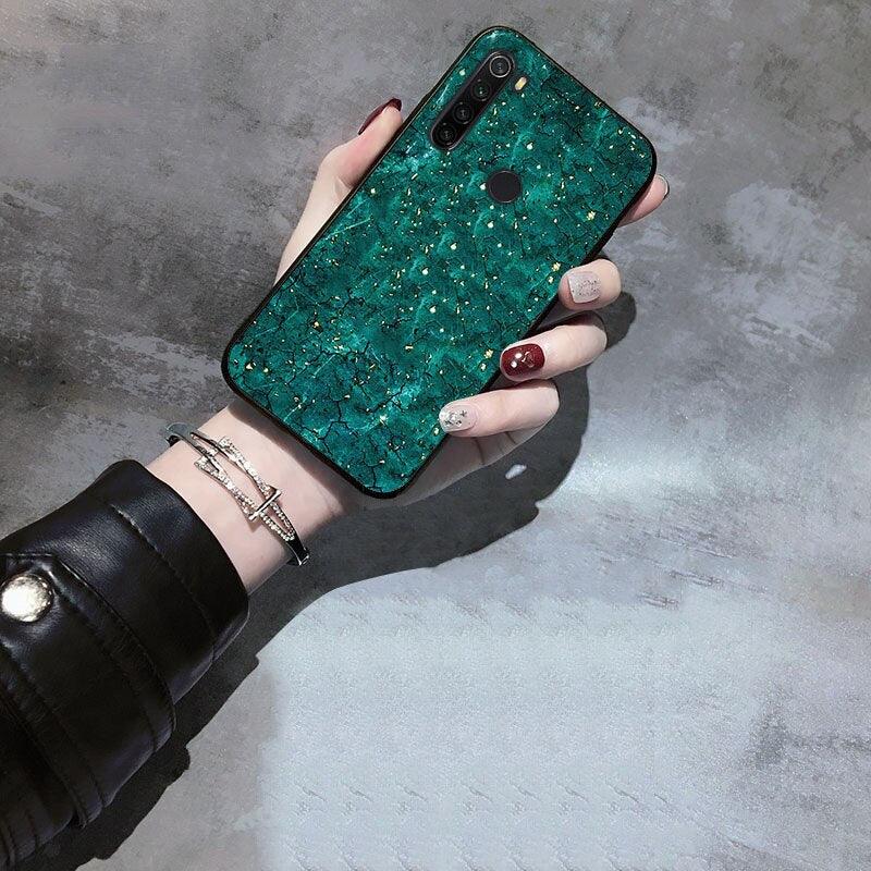 Elegant Marble Gold Foil Phone Case for Xiaomi Redmi Series - Premium Protection & Style - Korvel