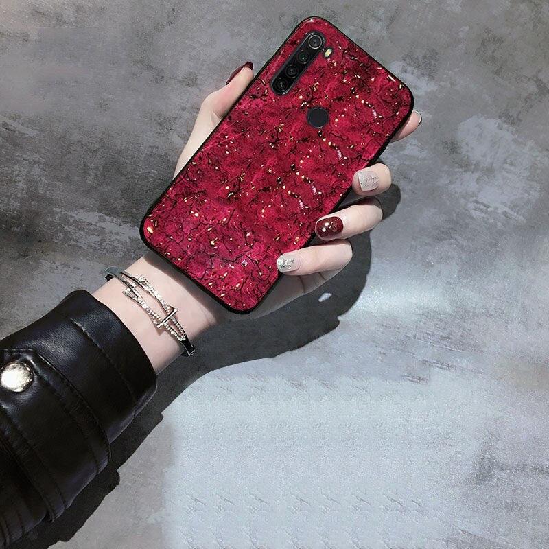 Elegant Marble Gold Foil Phone Case for Xiaomi Redmi Series - Premium Protection & Style - Korvel