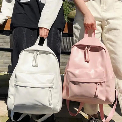 Luxury Modern Women's Leather Backpack - Stylish & Spacious