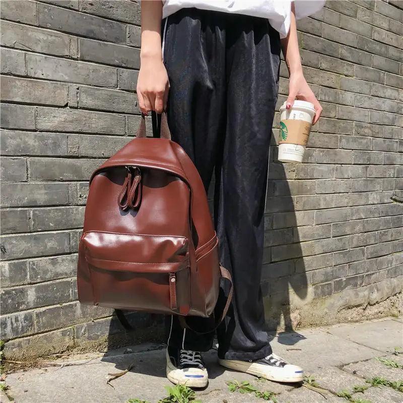 Mochila de Cuero de Lujo para Mujeres - Elegante y Espaciosa