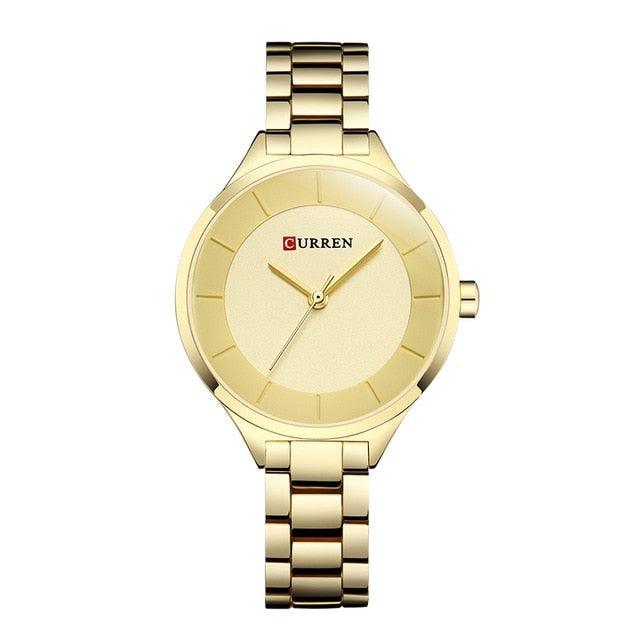Reloj de Mujer Elegante en Oro Rosa - Diseño de Acero Inoxidable Premium