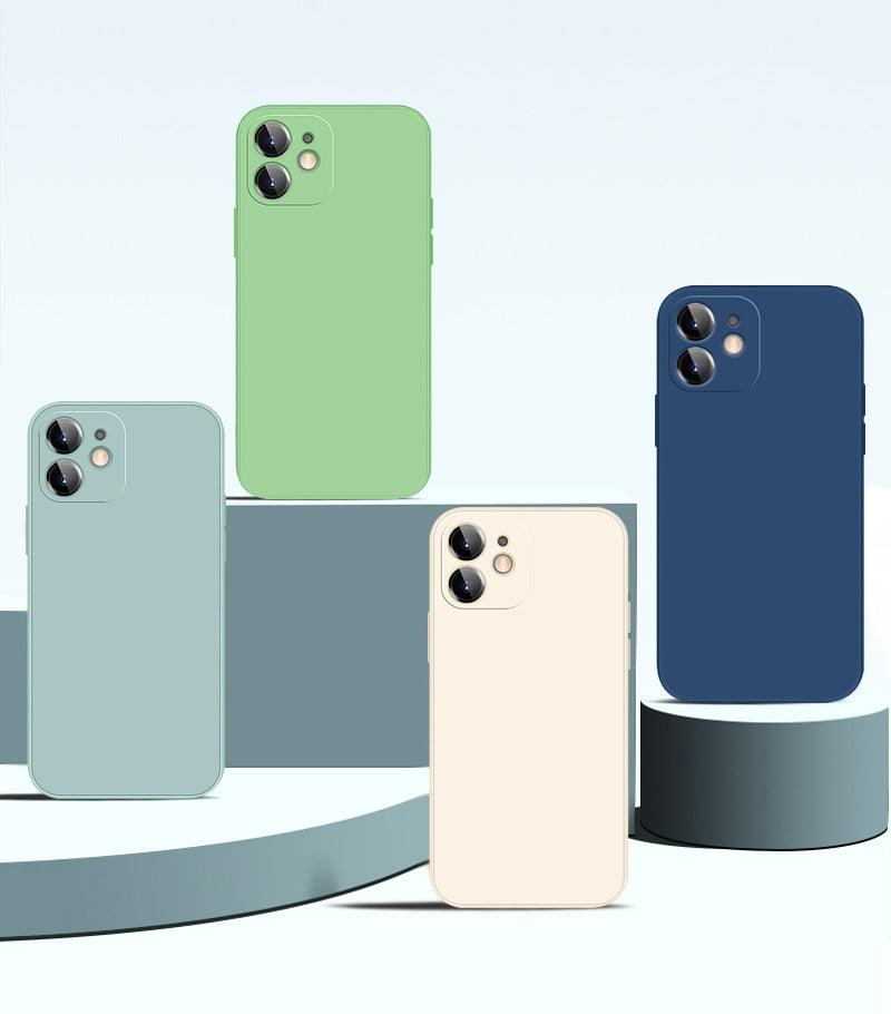Coque en silicone premium pour iPhone 13 et 14