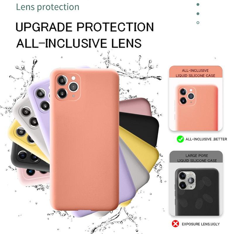 Coque en silicone premium pour iPhone 13 et 14