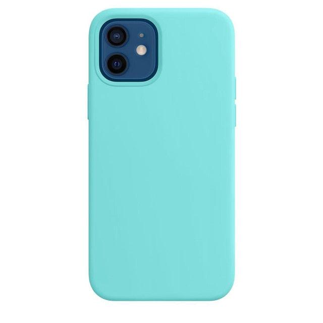 Coque en silicone premium pour iPhone 13 et 14