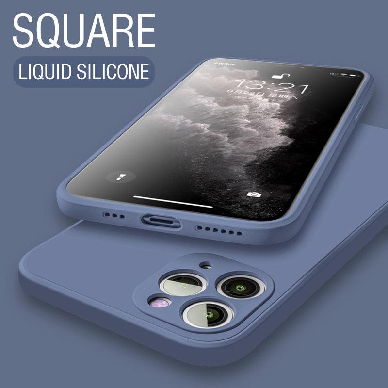 Coque en silicone premium pour iPhone 13 et 14