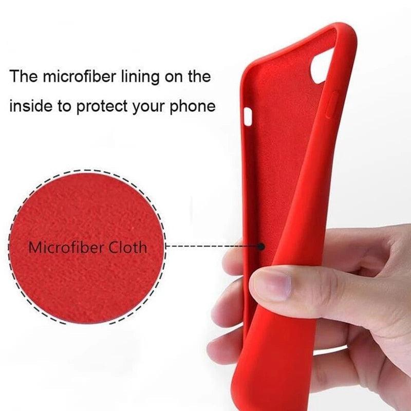Coque en silicone premium pour iPhone 13 et 14