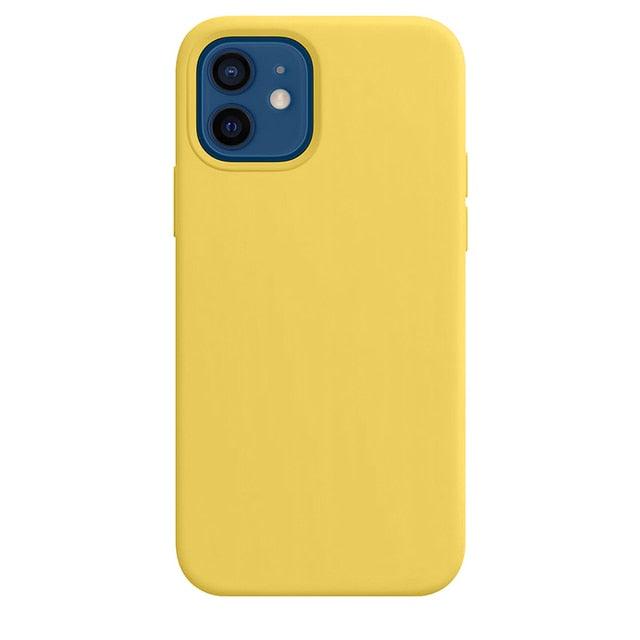 Coque en silicone premium pour iPhone 13 et 14