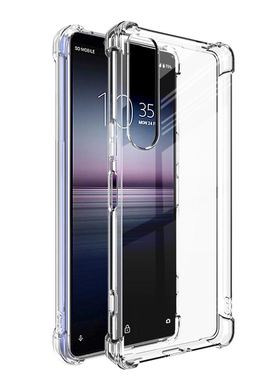 Coque en silicone transparent de luxe pour la série Xiaomi Mi