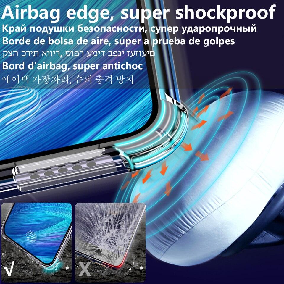 Coque en silicone transparent de luxe pour la série Xiaomi Mi