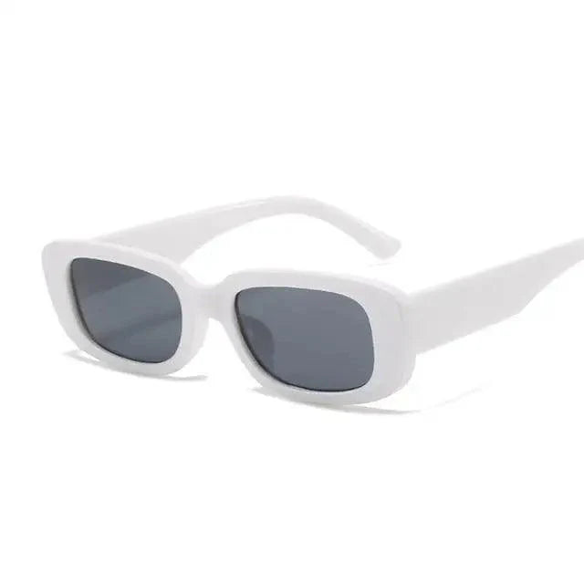 Luxury Retro Square Black Sunglasses for Women