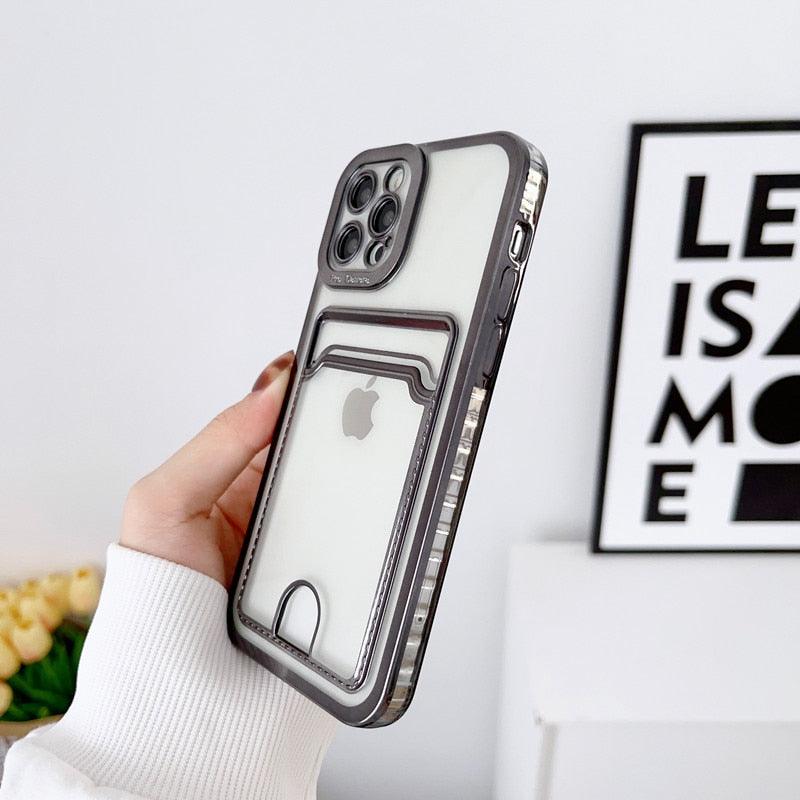 Luxury Square Phone Case for iPhone - Slim Fit & Protective