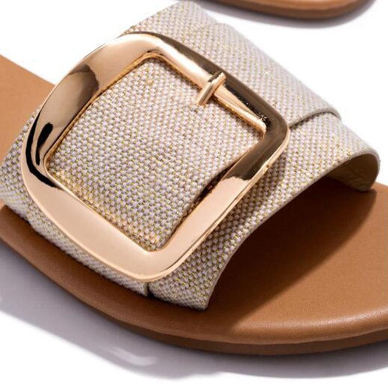 Sandalias de Verano para Mujer con Diseño de Leopardo de Lujo