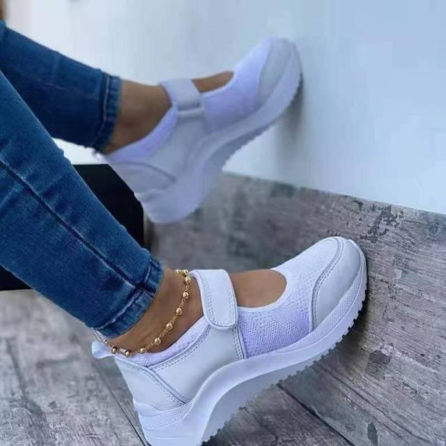Luxury Summer Red Women's Sneakers - Breathable & Comfortable