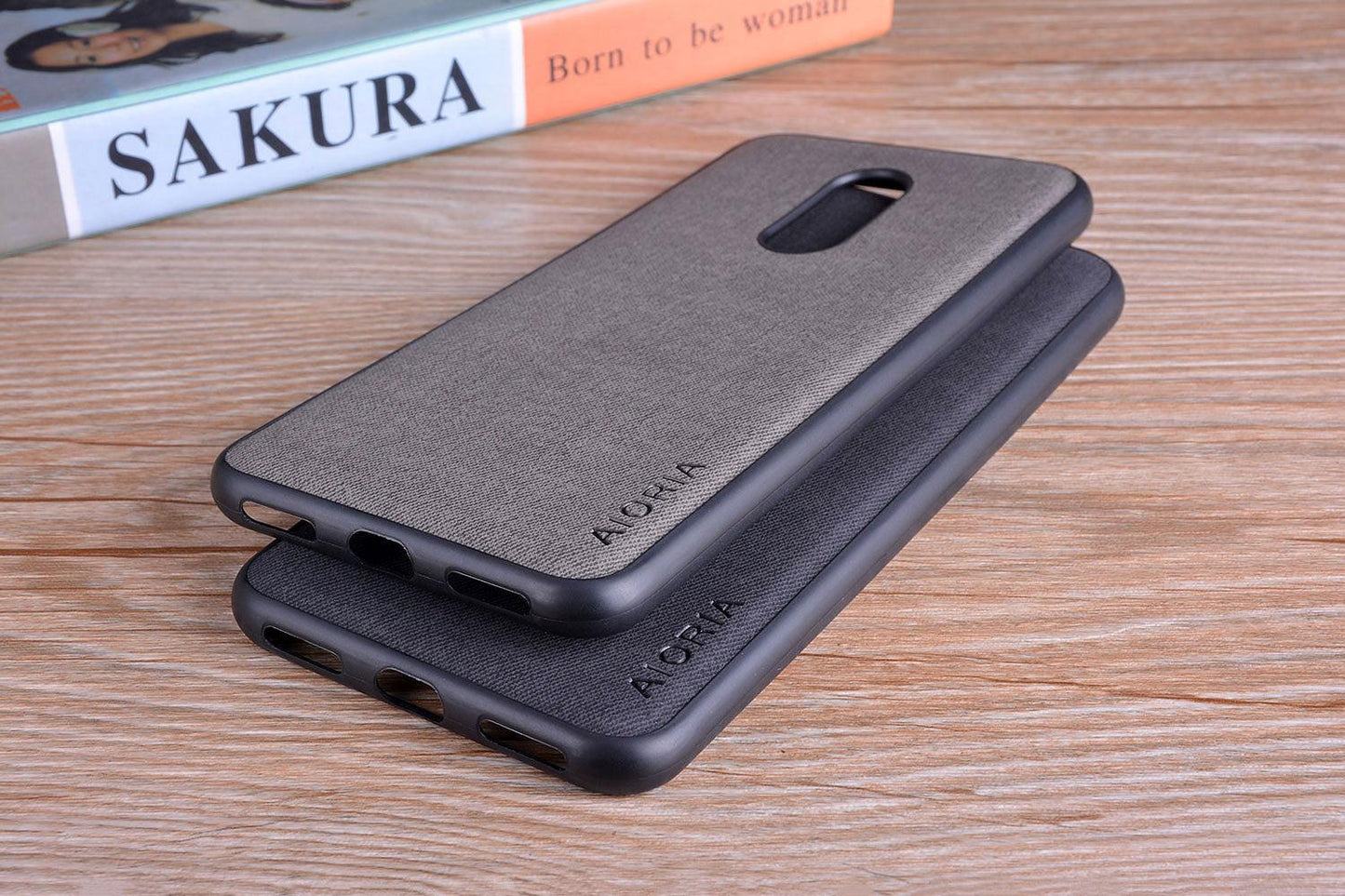 Luxury Textile Leather Phone Case for Xiaomi Redmi 5 & 5 Plus