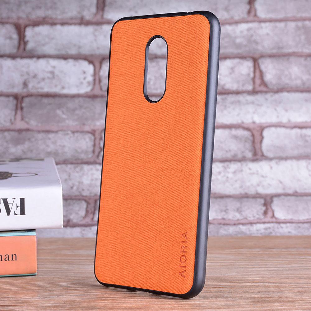 Luxury Textile Leather Phone Case for Xiaomi Redmi 5 & 5 Plus