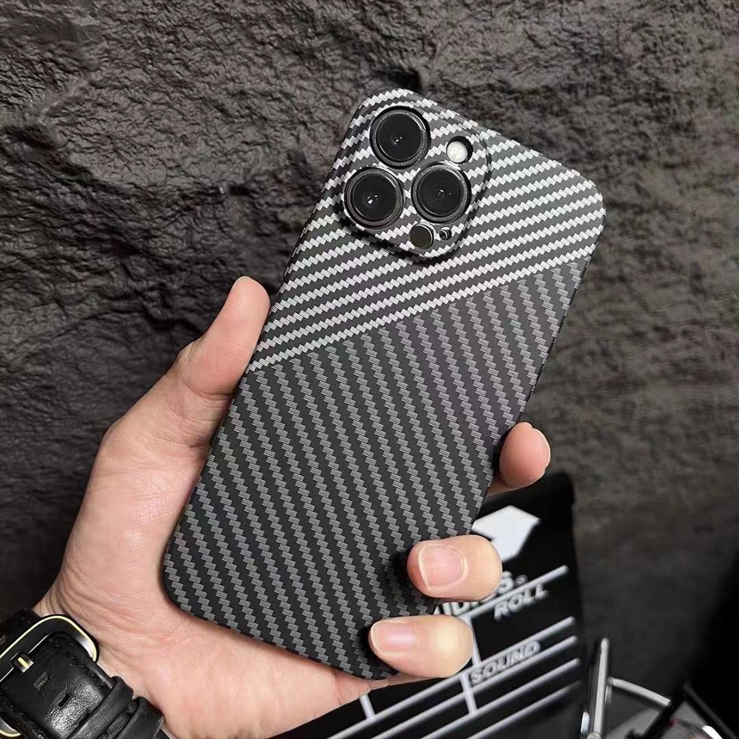 Sleek Ultra-Slim Classic Texture iPhone Case - Shockproof & Lightweight - Korvel