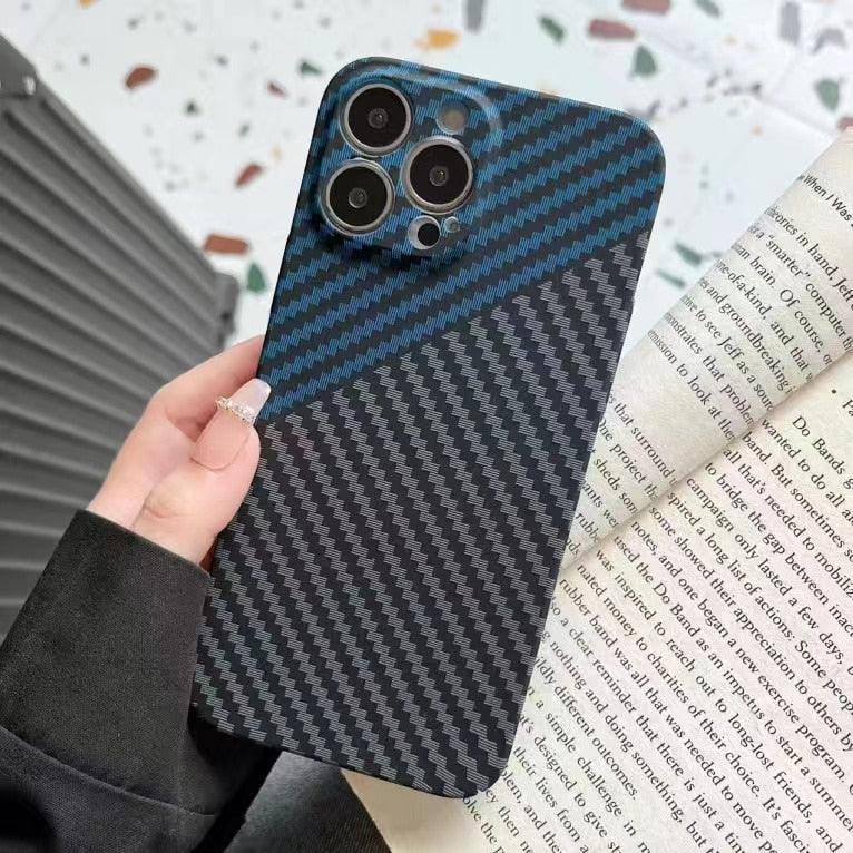 Sleek Ultra-Slim Classic Texture iPhone Case - Shockproof & Lightweight - Korvel