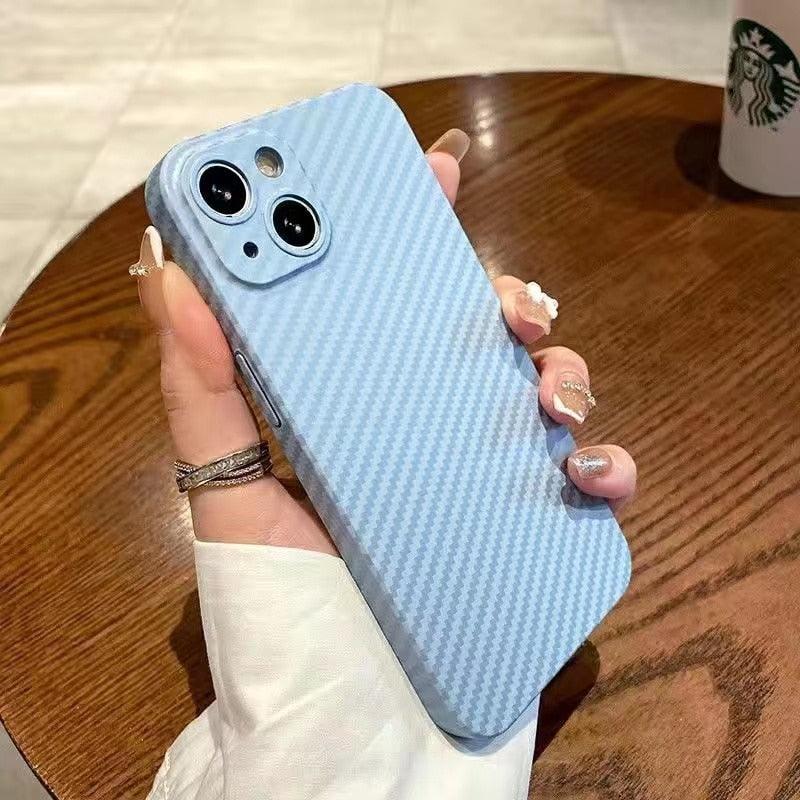 Sleek Ultra-Slim Classic Texture iPhone Case - Shockproof & Lightweight - Korvel