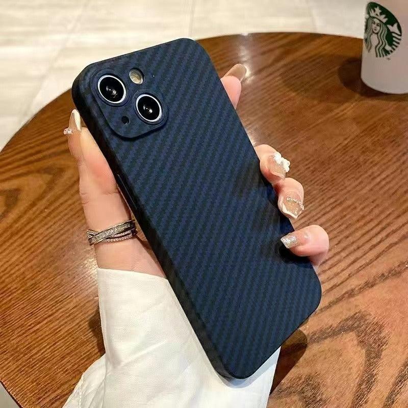 Sleek Ultra-Slim Classic Texture iPhone Case - Shockproof & Lightweight - Korvel