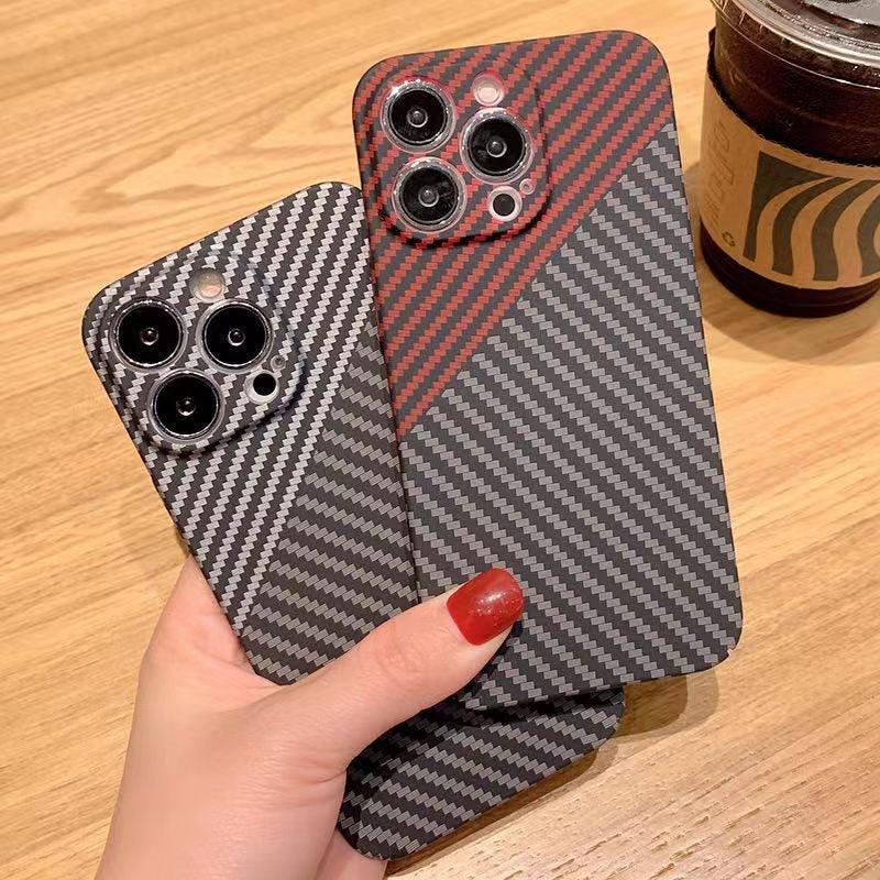 Sleek Ultra-Slim Classic Texture iPhone Case - Shockproof & Lightweight - Korvel