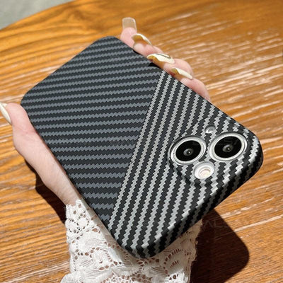 Sleek Ultra-Slim Classic Texture iPhone Case - Shockproof & Lightweight - Korvel