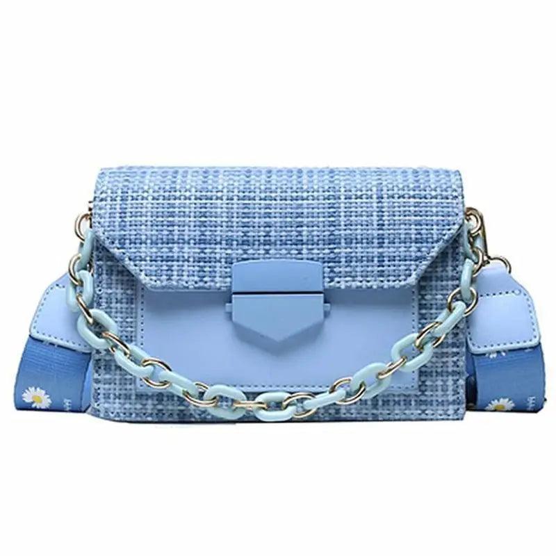 Chic Wide Strap Shoulder Bags for Women - Designer Handbags & Crossbody Purses - Korvel