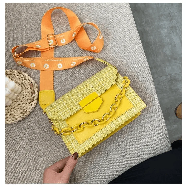 Chic Wide Strap Shoulder Bags for Women - Designer Handbags & Crossbody Purses - Korvel