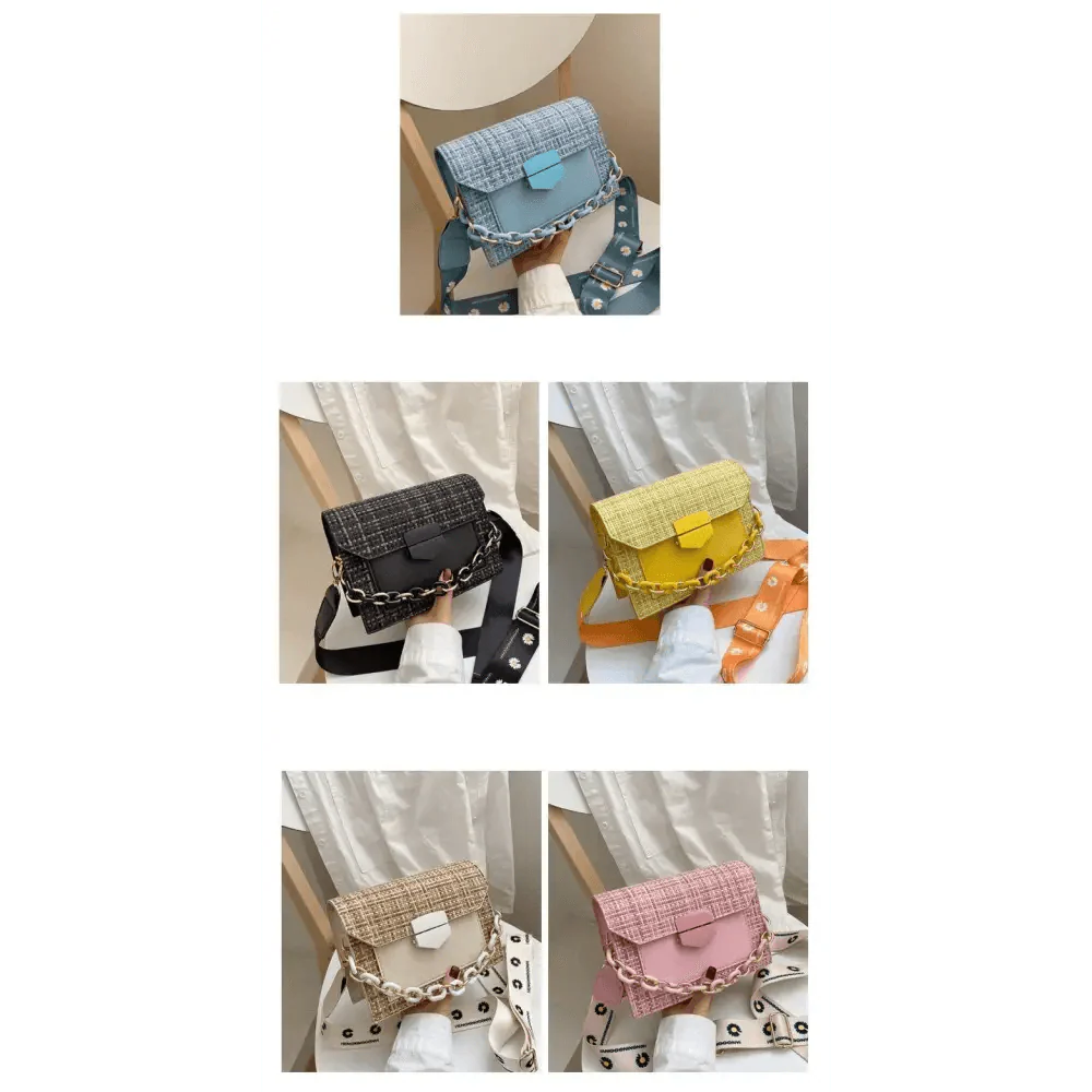 Chic Wide Strap Shoulder Bags for Women - Designer Handbags & Crossbody Purses - Korvel