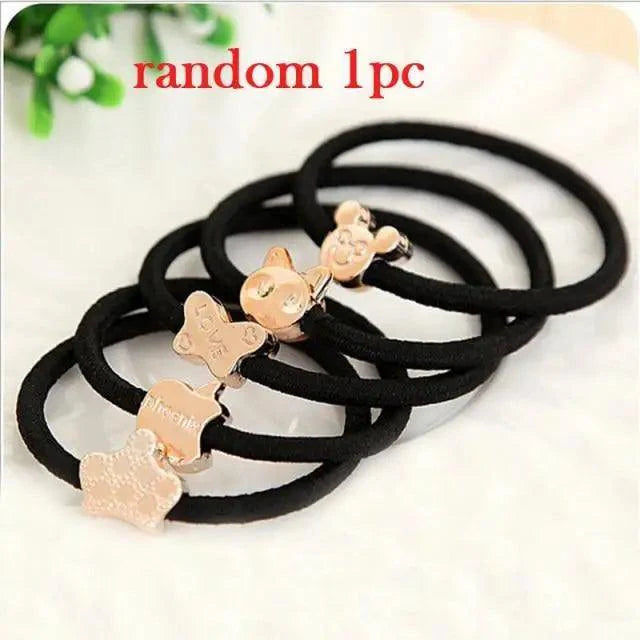 Chic Vintage Floral Knot Headband for Women - Soft Elastic Hair Accessory - Korvel