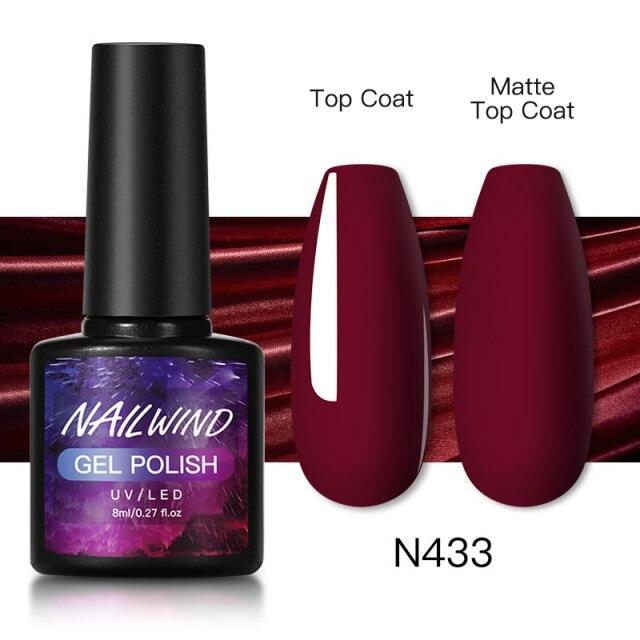 Esmalte de Uñas en Gel Colorido de Lujo - 8ml Acabado Brillante Semipermanente