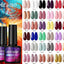 Esmalte de Uñas en Gel Colorido de Lujo - 8ml Acabado Brillante Semipermanente