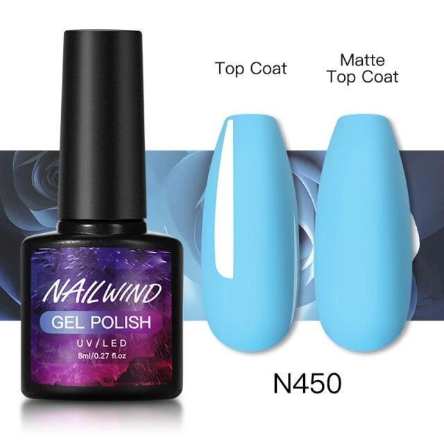 Esmalte de Uñas en Gel Colorido de Lujo - 8ml Acabado Brillante Semipermanente
