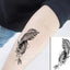 Calcomanías de Tatuajes Temporales de Plumas y Diente de León Impermeables de Lujo