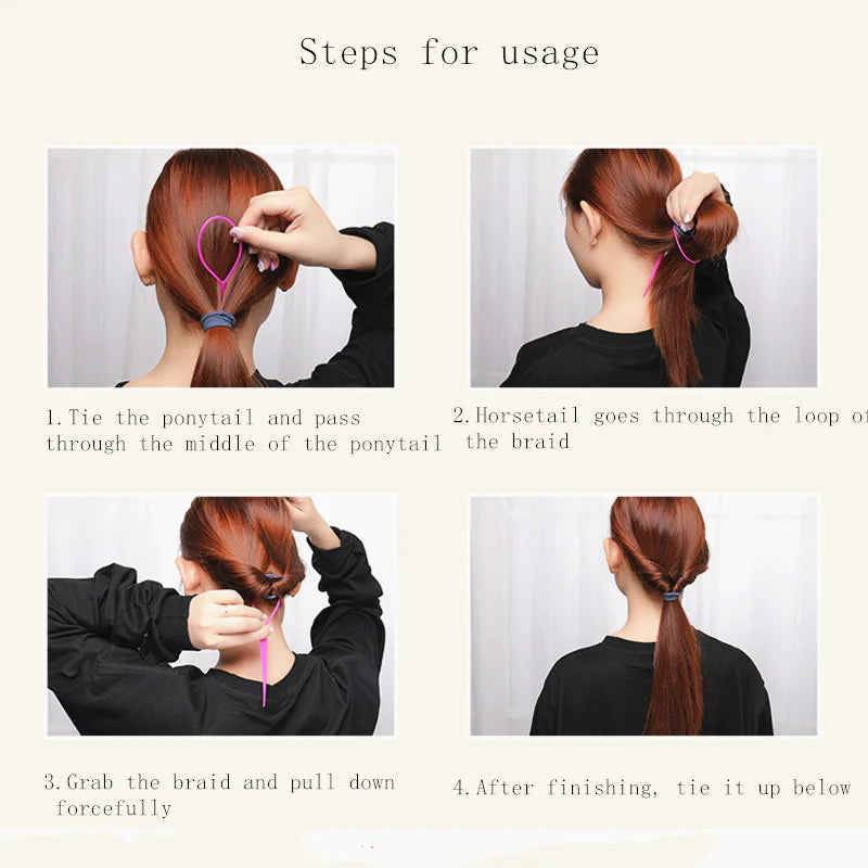 Conjunto de Viaje para Cabello Trenzado con Herramientas Esenciales de Estilo