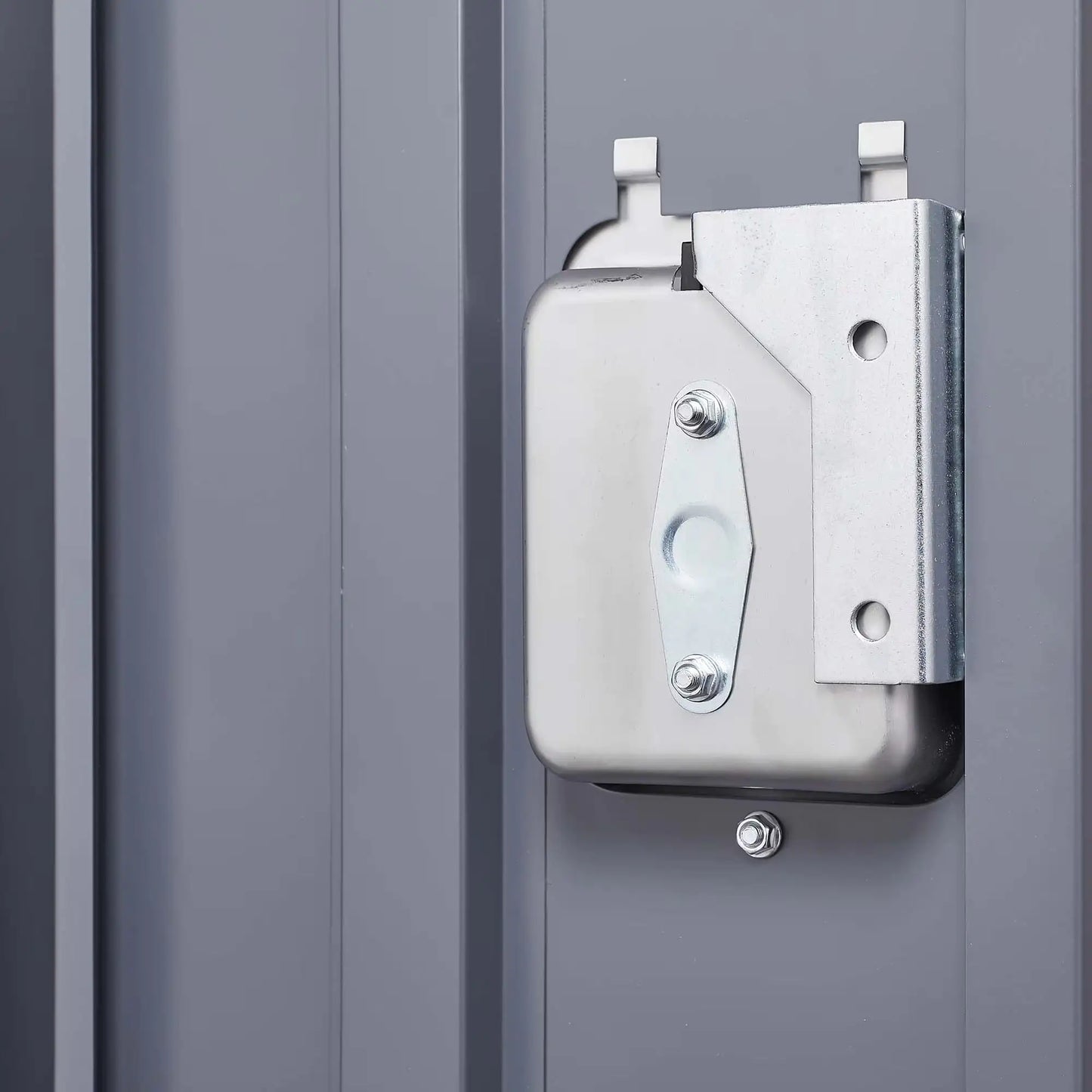 3 Casier Métalliques pour Employés - Solution de Rangement Grise de 72 Pouces de Hauteur
